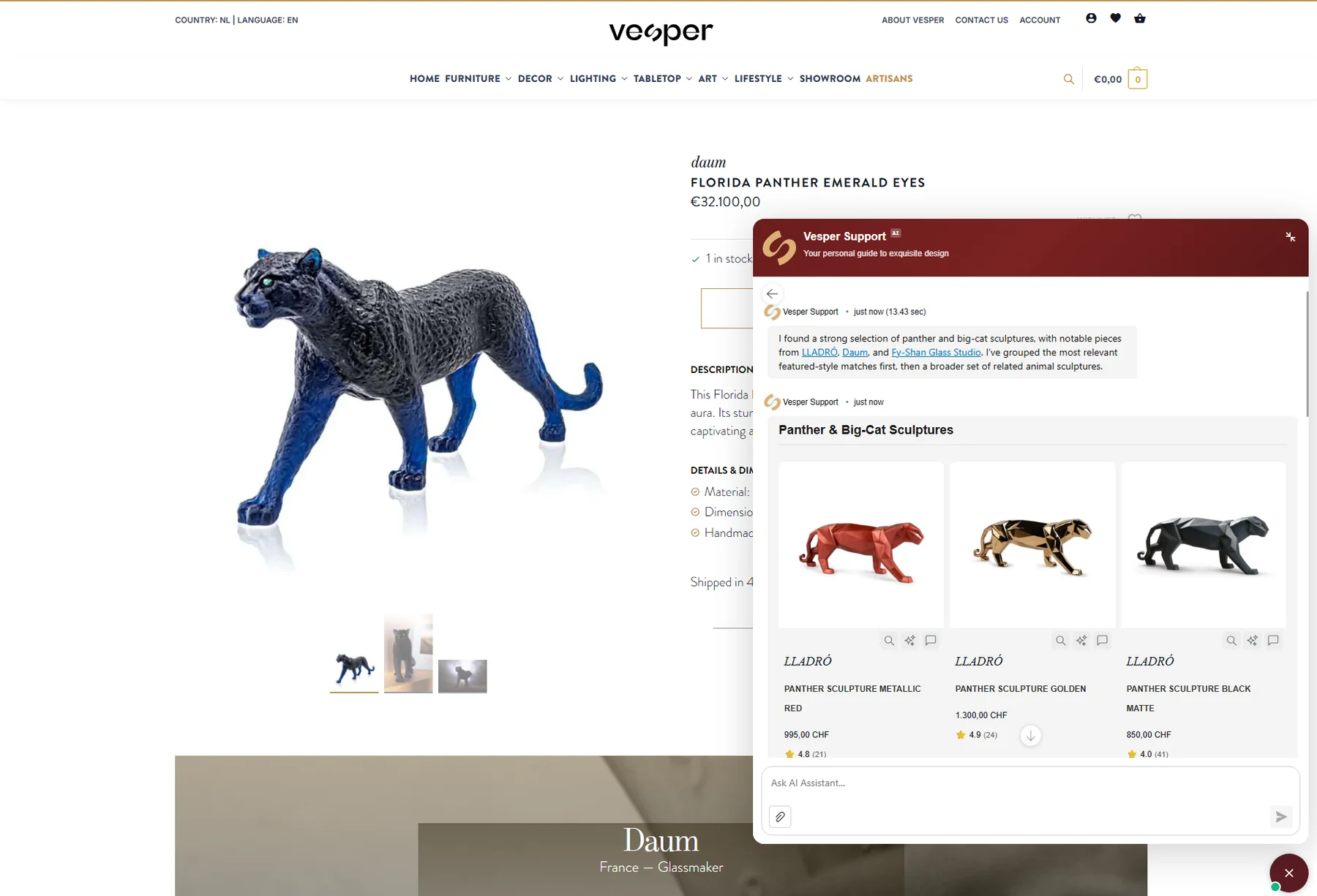 ValueSpace показывает покупателю подходящие товары в виджете WooCommerce-магазина